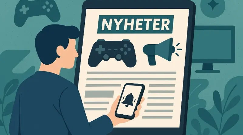 Håll dig uppdaterad på spelmarknadens stora nyheter